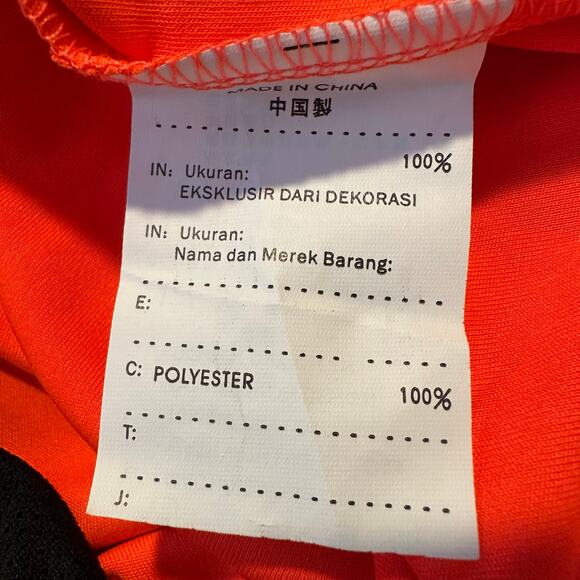 NWT Sport-Dri Neon Orange Bowling Polo Shirt XXL - Picture 8 of 8